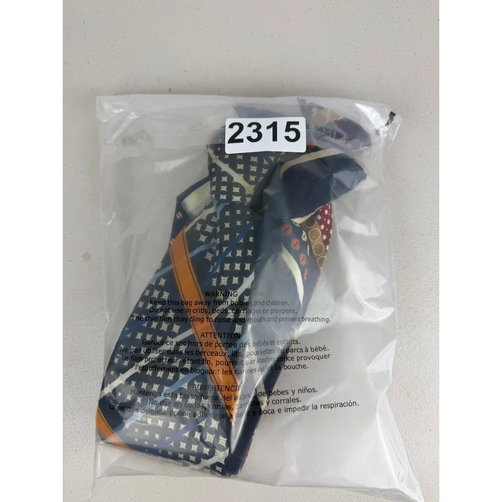 Vintage Clip On Necktie Lot 4 Wembley May Co Armand Geometric Striped Ties Mens